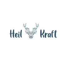 Logo Heilkraft 200×200 Heilkraft, die sich auf natürliche Heilmittel und ganzheitliche Gesundheit spezialisiert haben. Das Design vermittelt ein Gefühl von Naturverbundenheit und Wohlbefinden